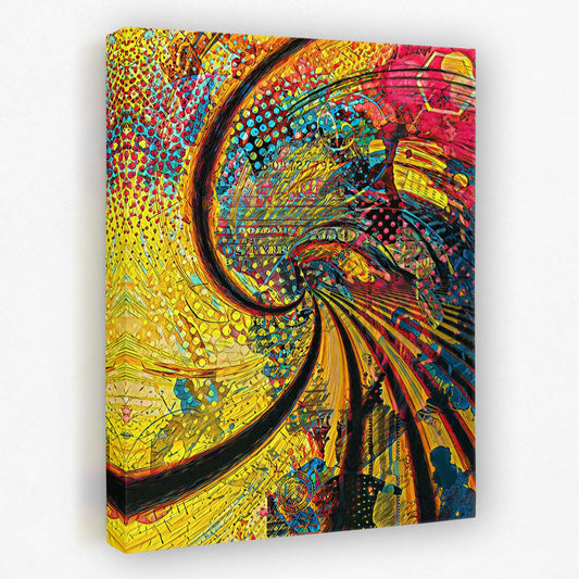 Money Spiral - Luxury Wall Art