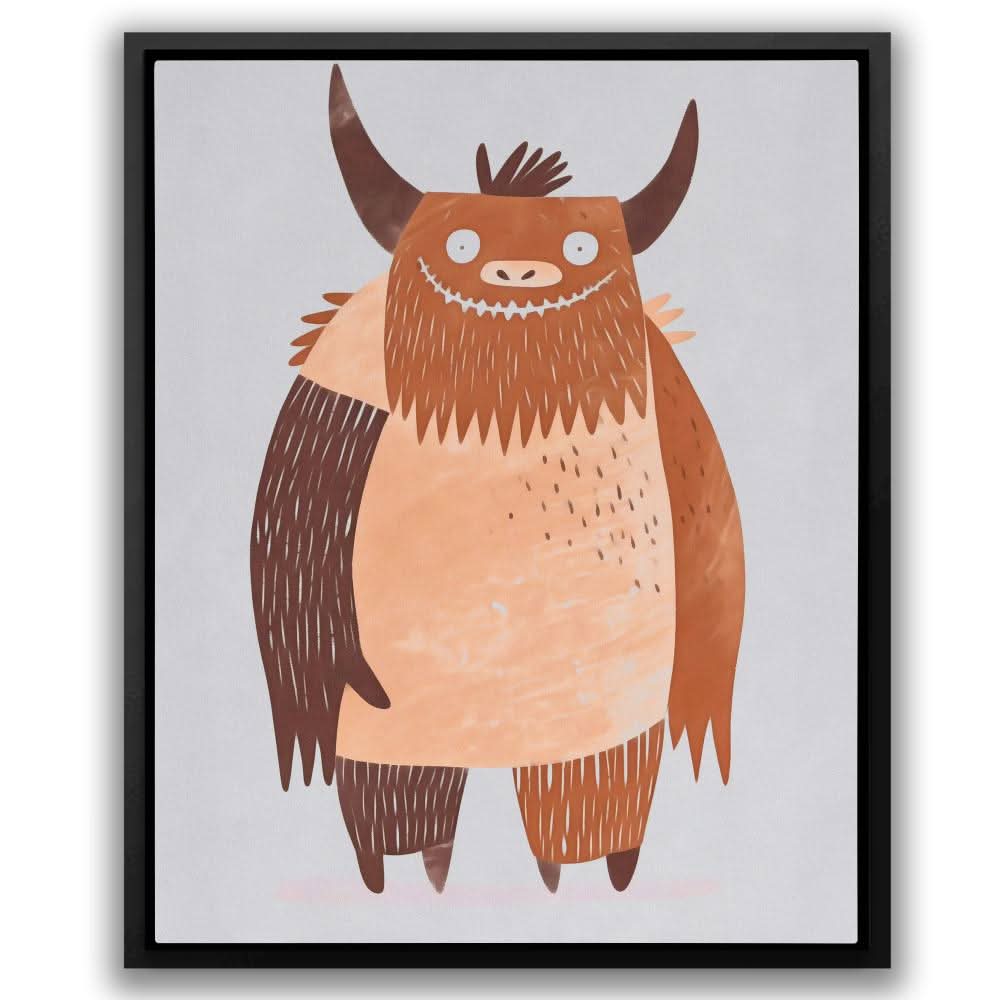 Monster Mischief - Cartoon Art for Kids Room