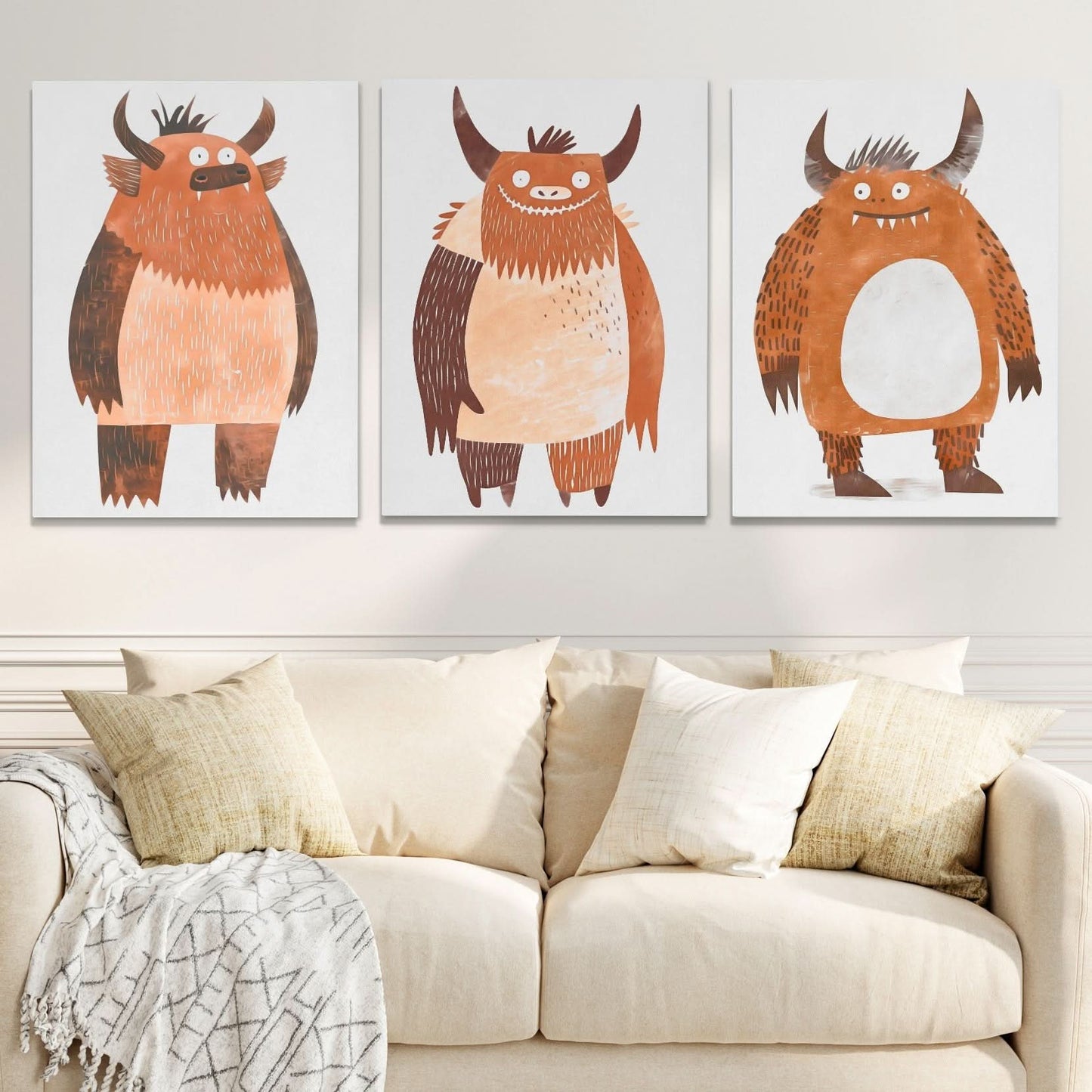 Monster Squad - Large Canvas Print