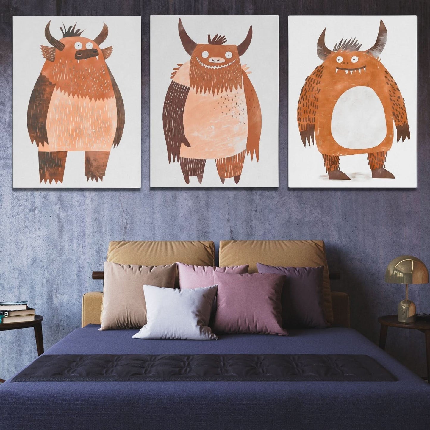 Monster Squad - Wall Art in Black Frame