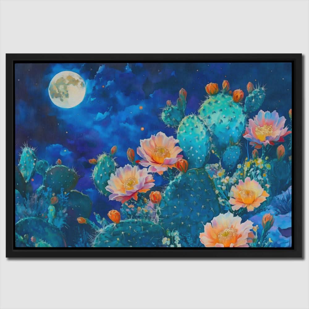 Moonlight Prickles - Floral Art