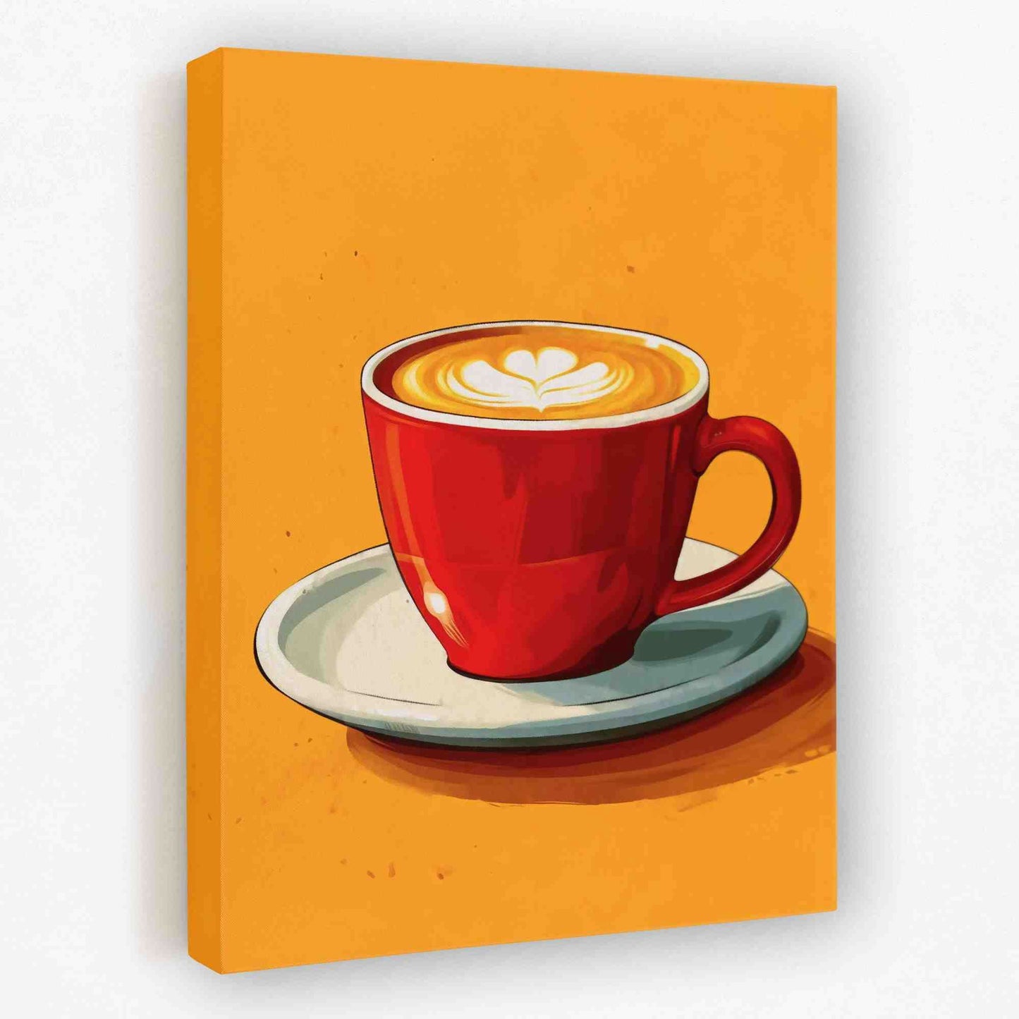 Morning Cup - Coffee Canvas Wall Art