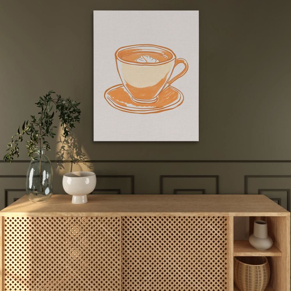 Morning Espresso - Coffee Art for Dining Room