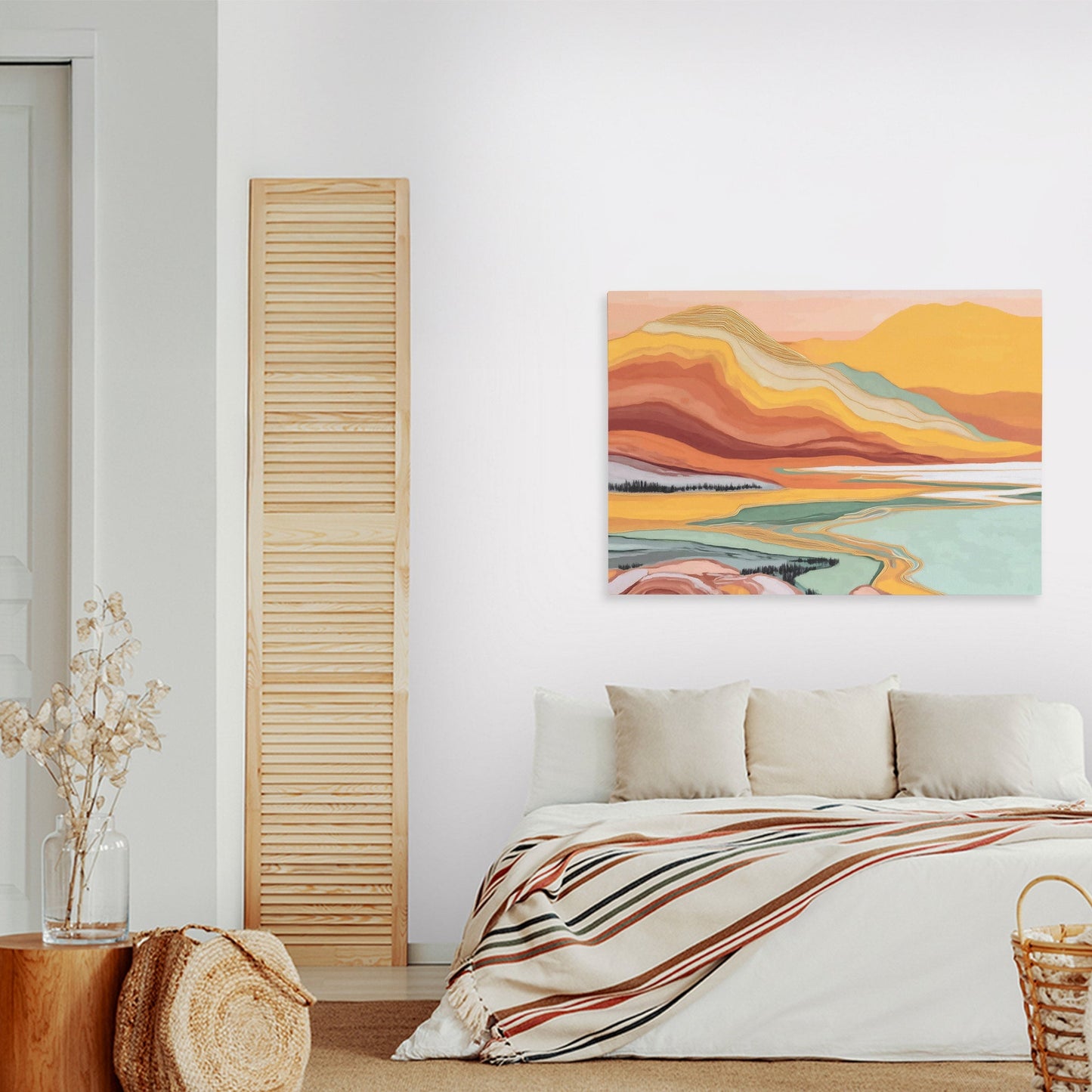 Mountain Lake Reverie - Luxury Wall Art