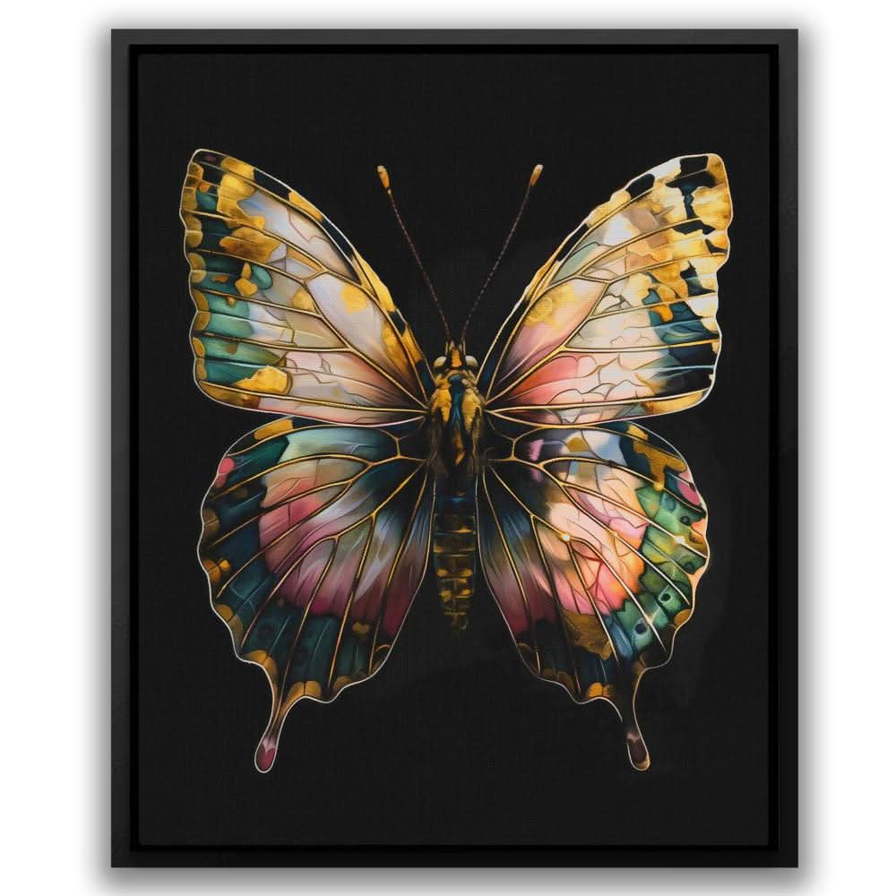 Multicolor Butterfly - Nature Canvas Print