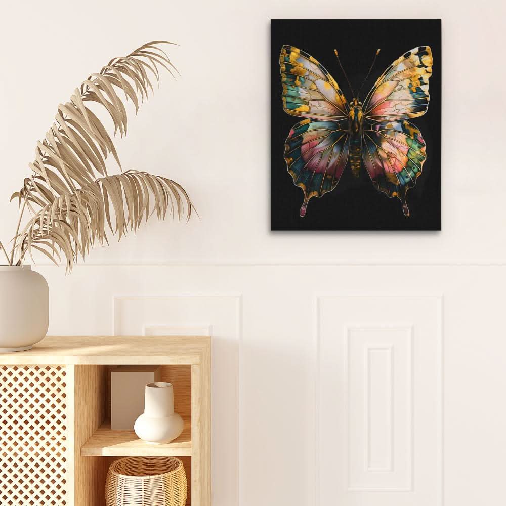 Multicolor Butterfly - Wall Art for Bedroom