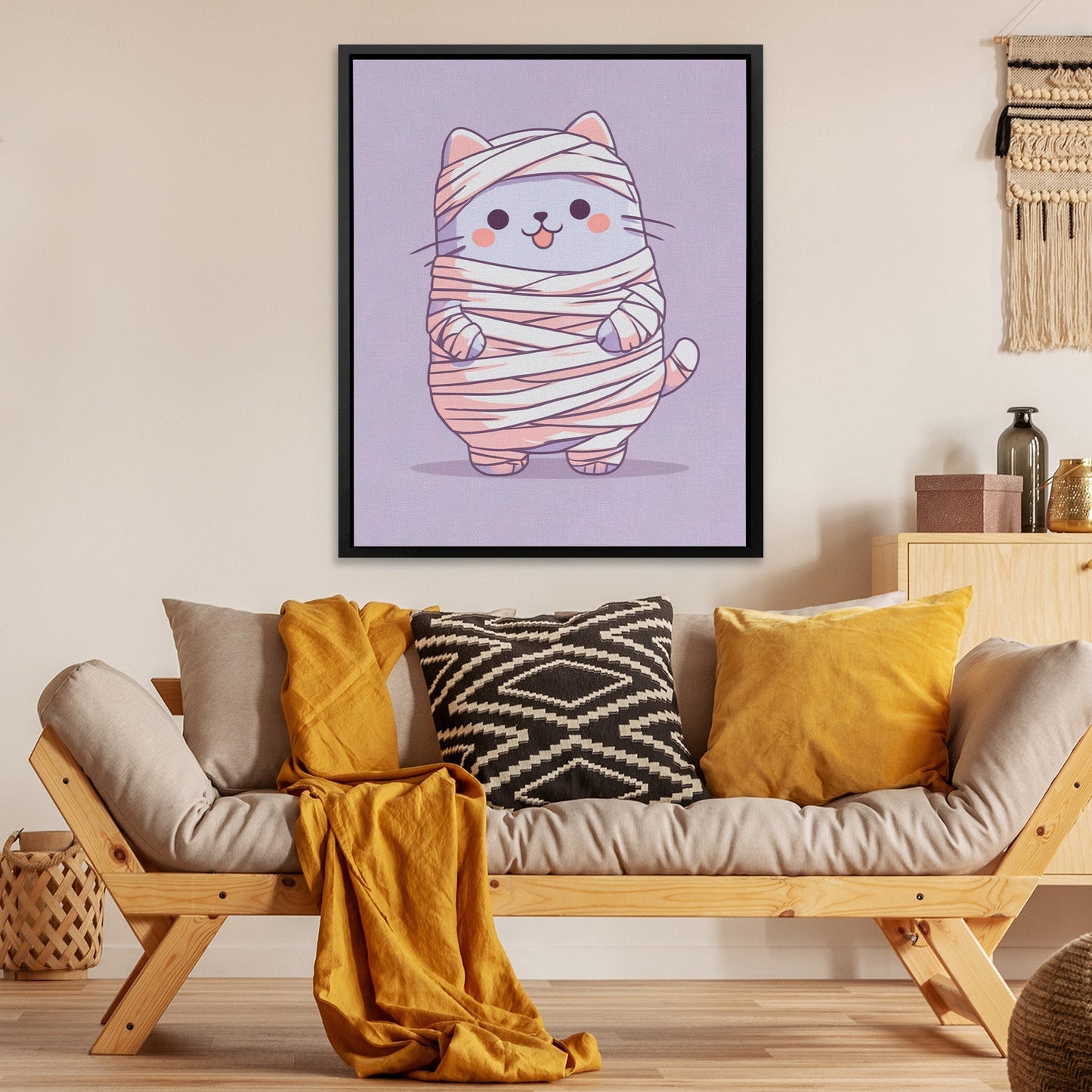 Mummys Sweet Smile - Luxury Wall Art