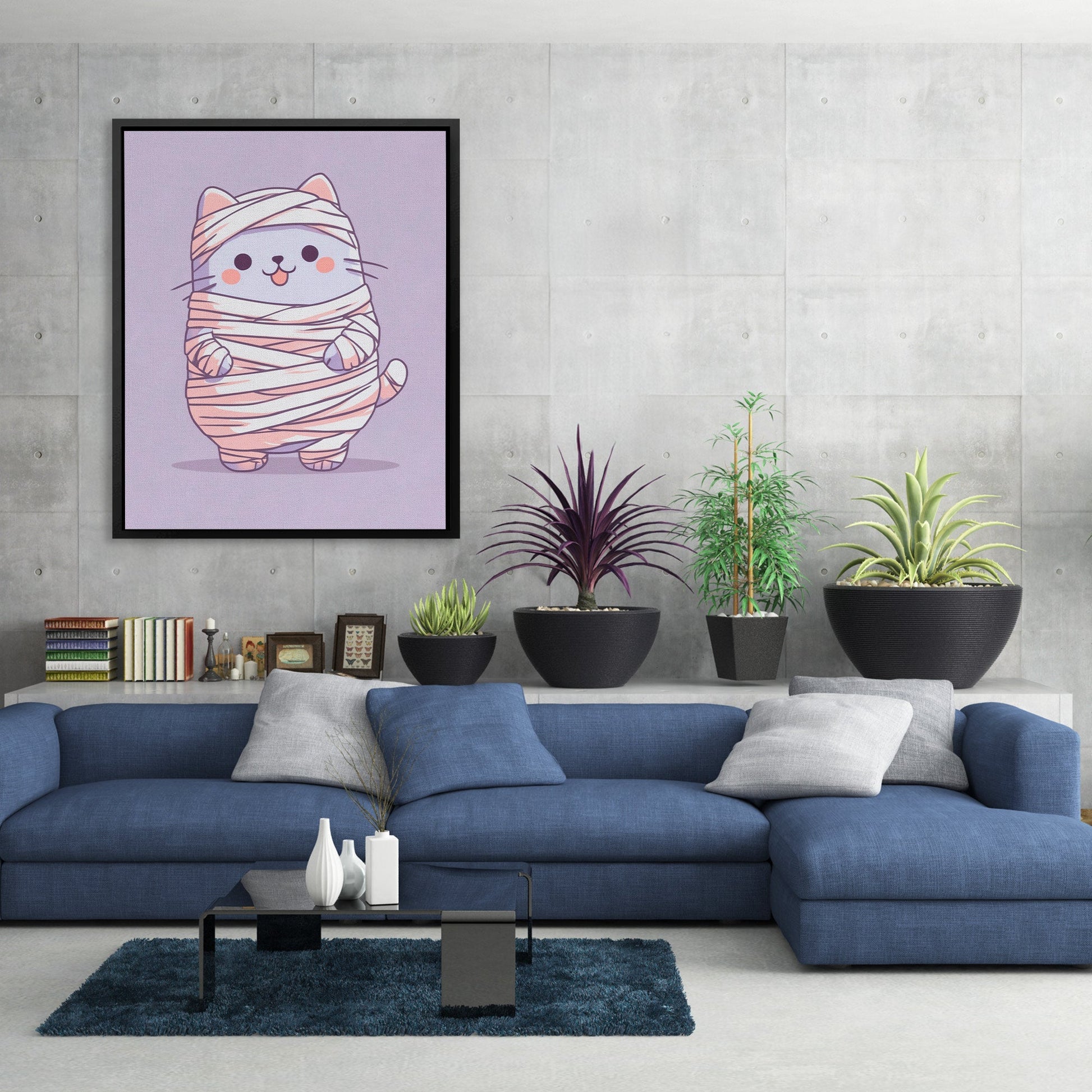 Mummys Sweet Smile - Luxury Wall Art