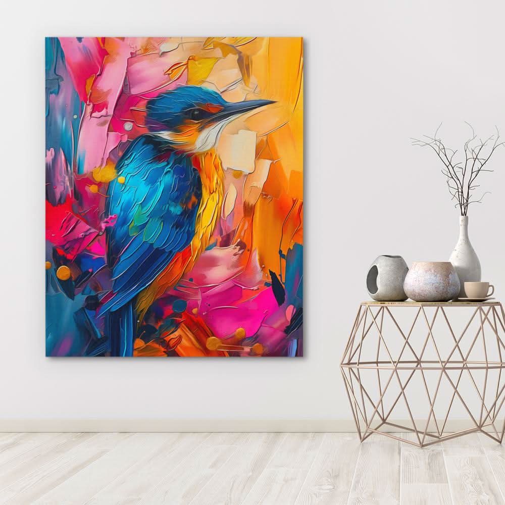 Mystic Melody - Colorful Nature Canvas Print