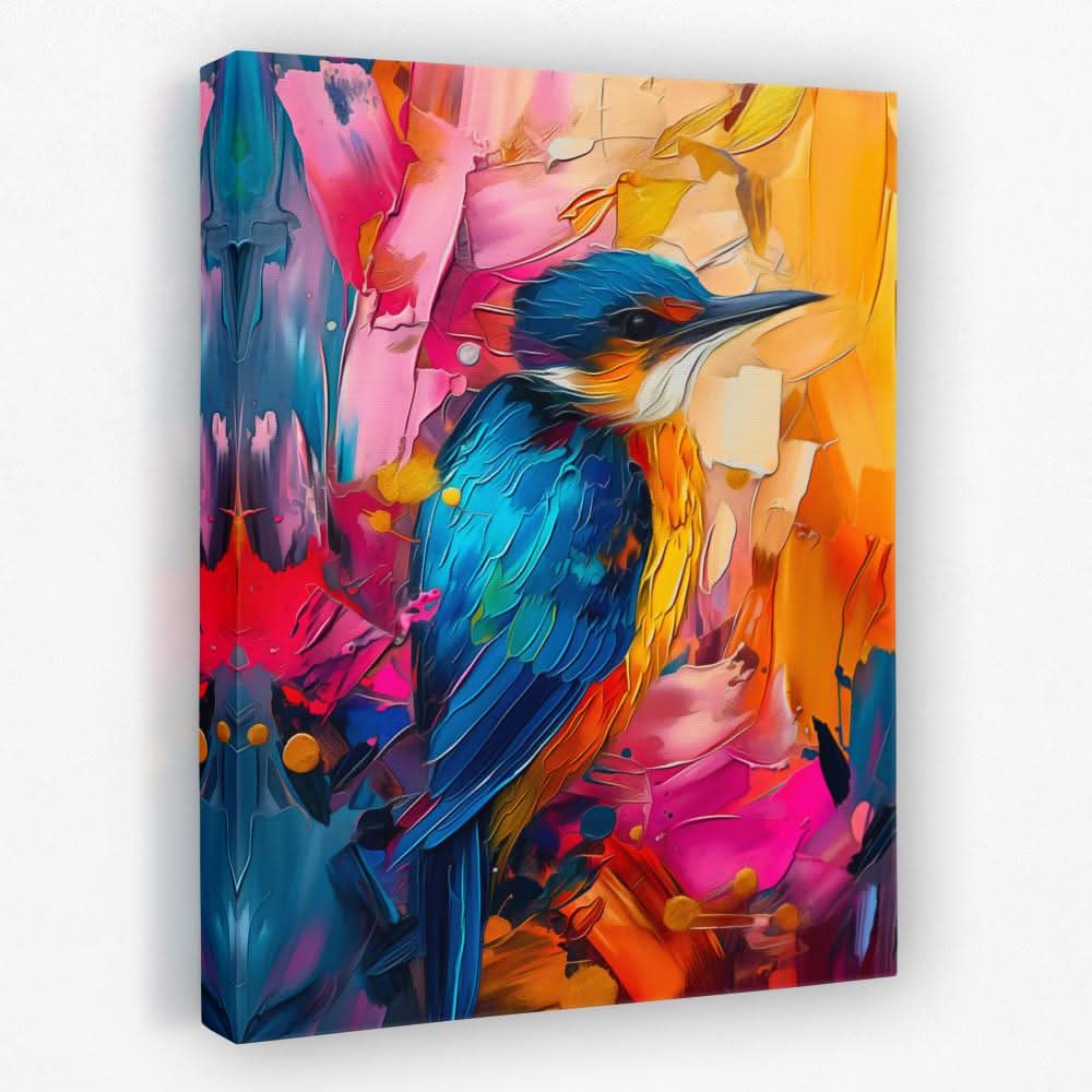 Mystic Melody - Bird Canvas Wall Art