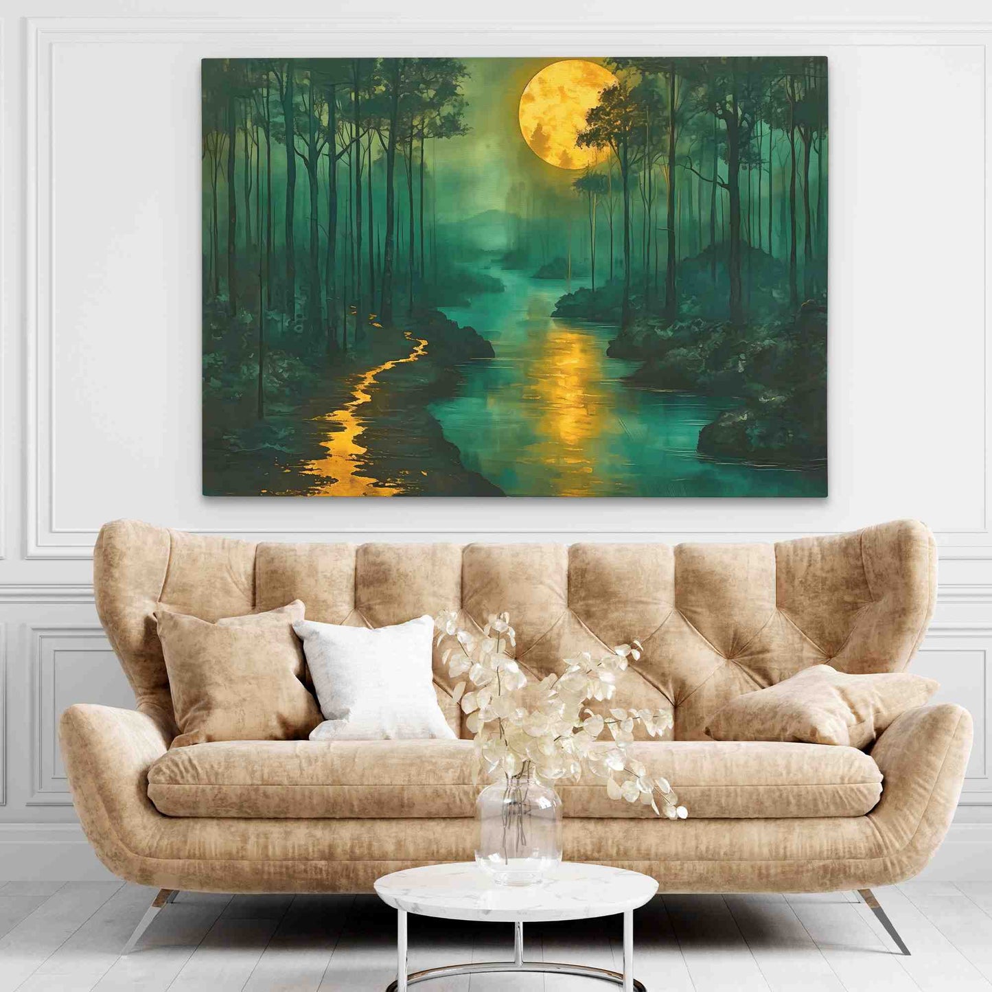 Mystic Moonlight - Emerald Art