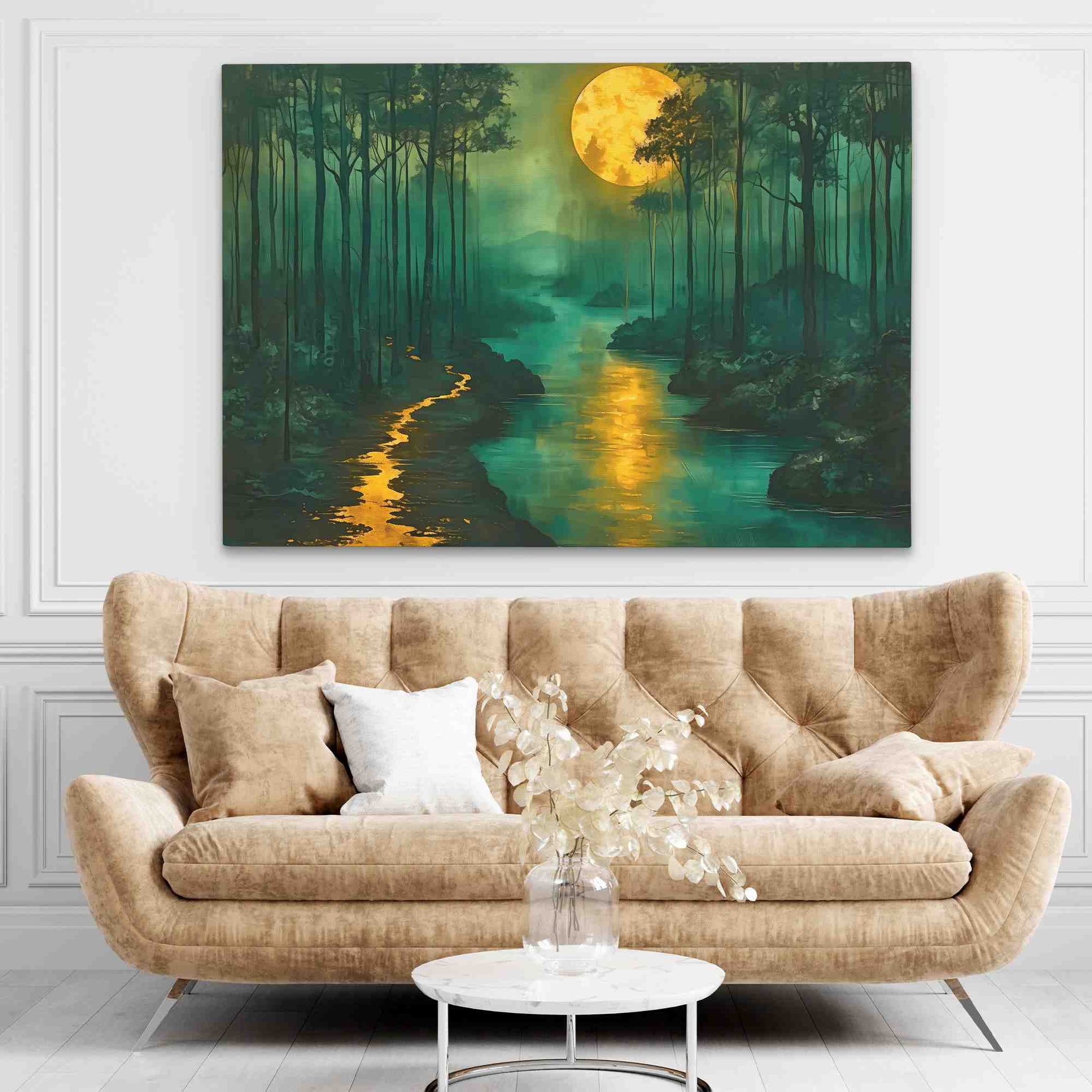Mystic Moonlight - Emerald Art