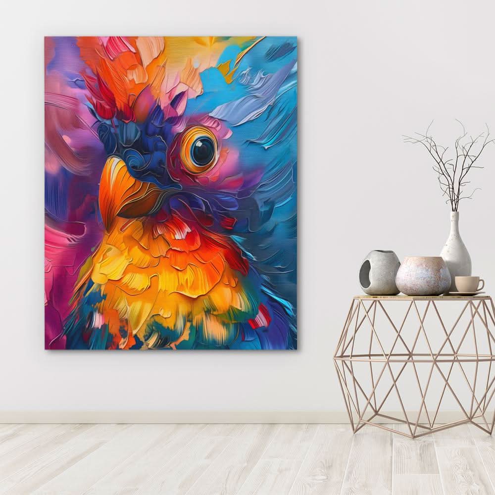 Mystic Muse - Colorful Wall Art