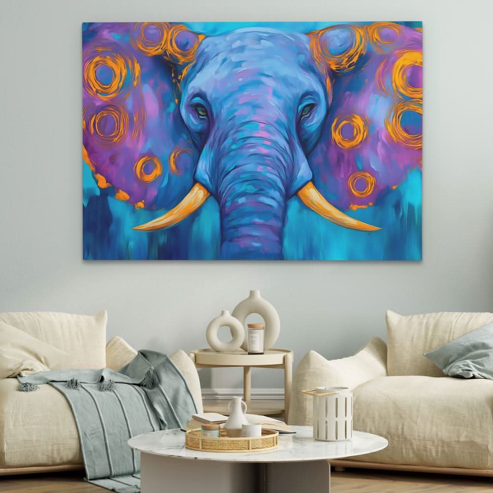 Mystical Elephant - Elephant Art for Home Office