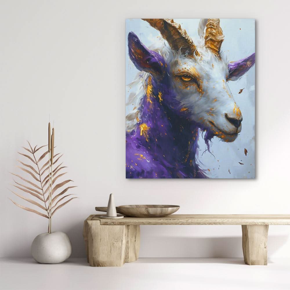 Mythical Goat - Luxury Wall Art