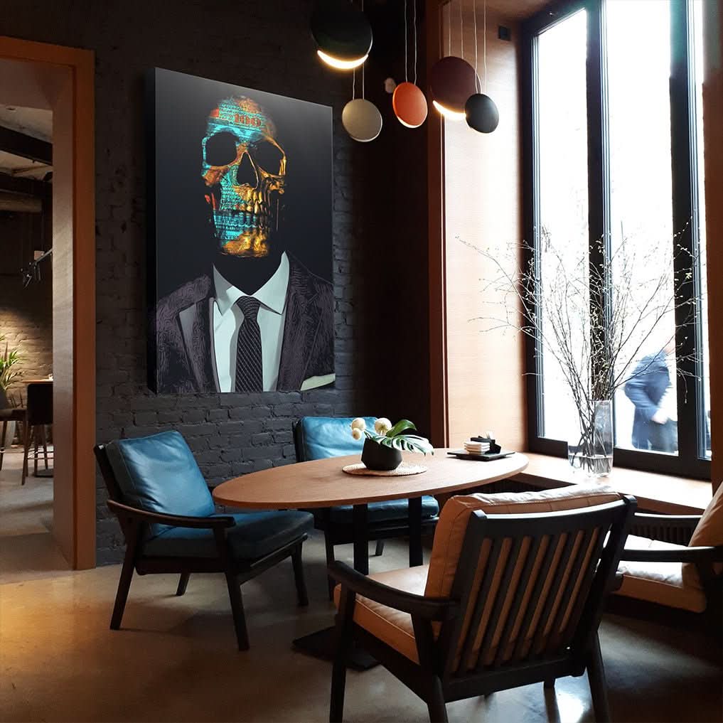 Never Stop Hustling - Luxury Wall Art