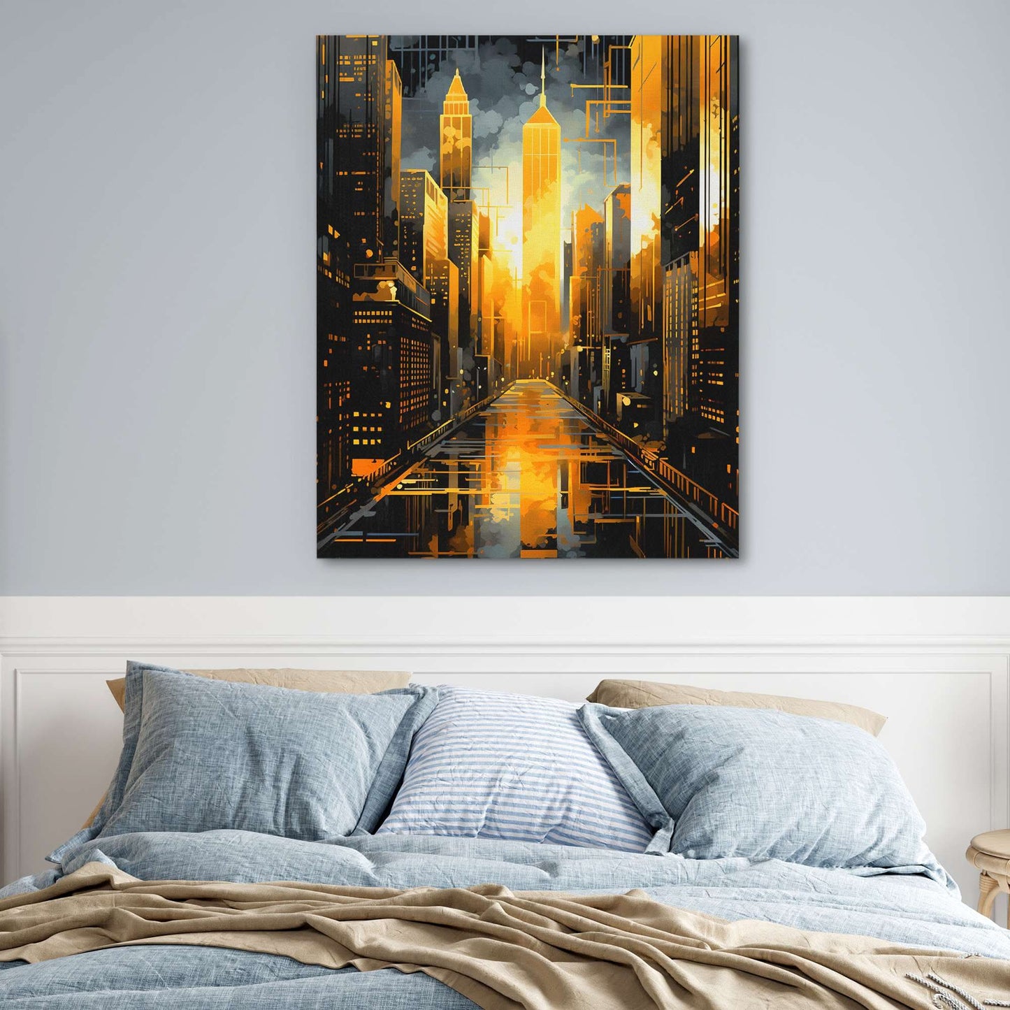 New York Street - Luxury Wall Art