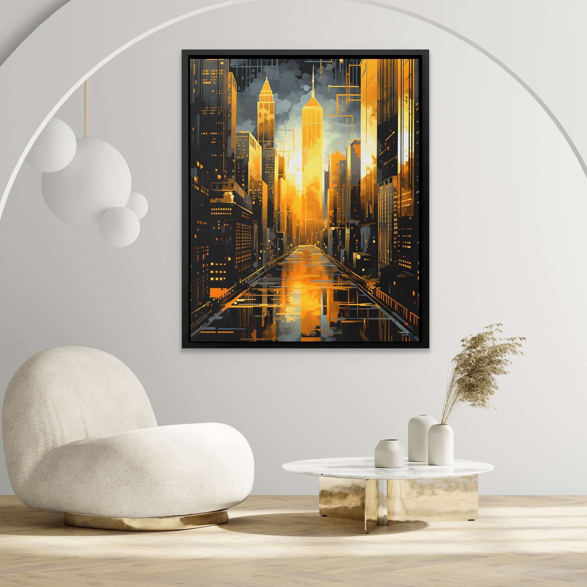 New York Street - Luxury Wall Art