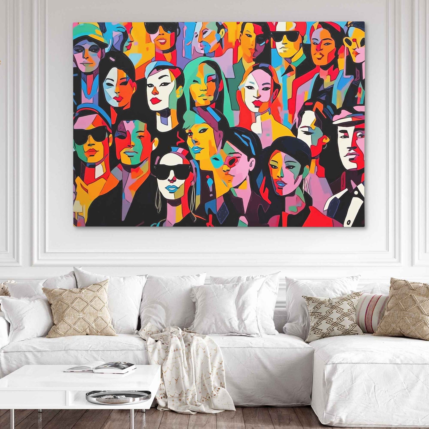 Night at the Club - Luxury Wall Art