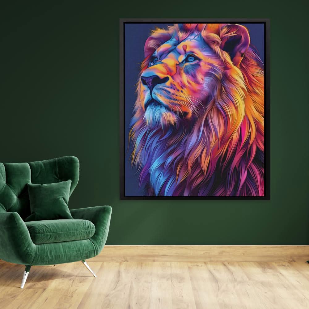 Noble Blaze - Animals Art for Living Room
