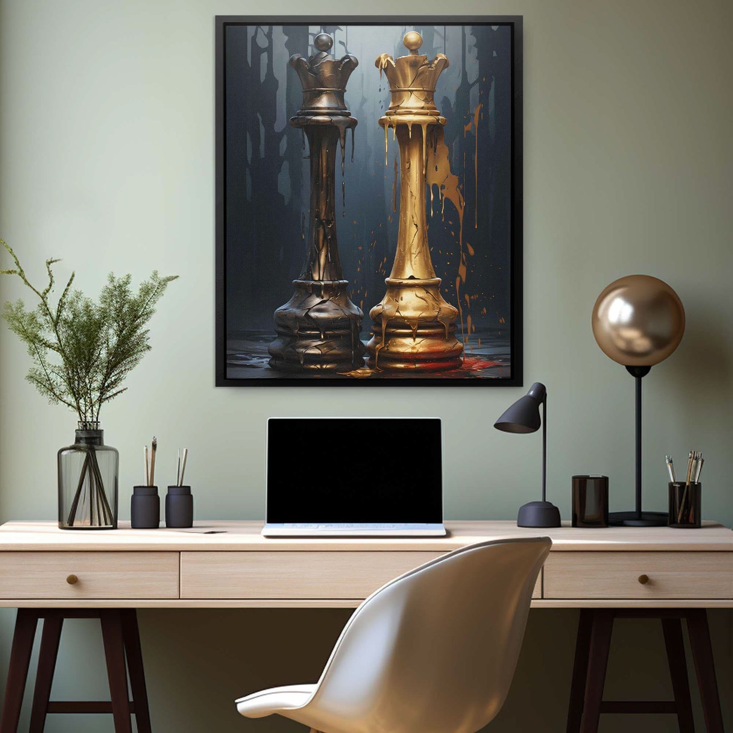 Noble Chess - mates - Luxury Wall Art