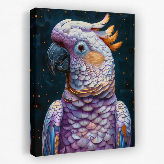 Nocturnal Beauty - Bird Canvas Wall Art