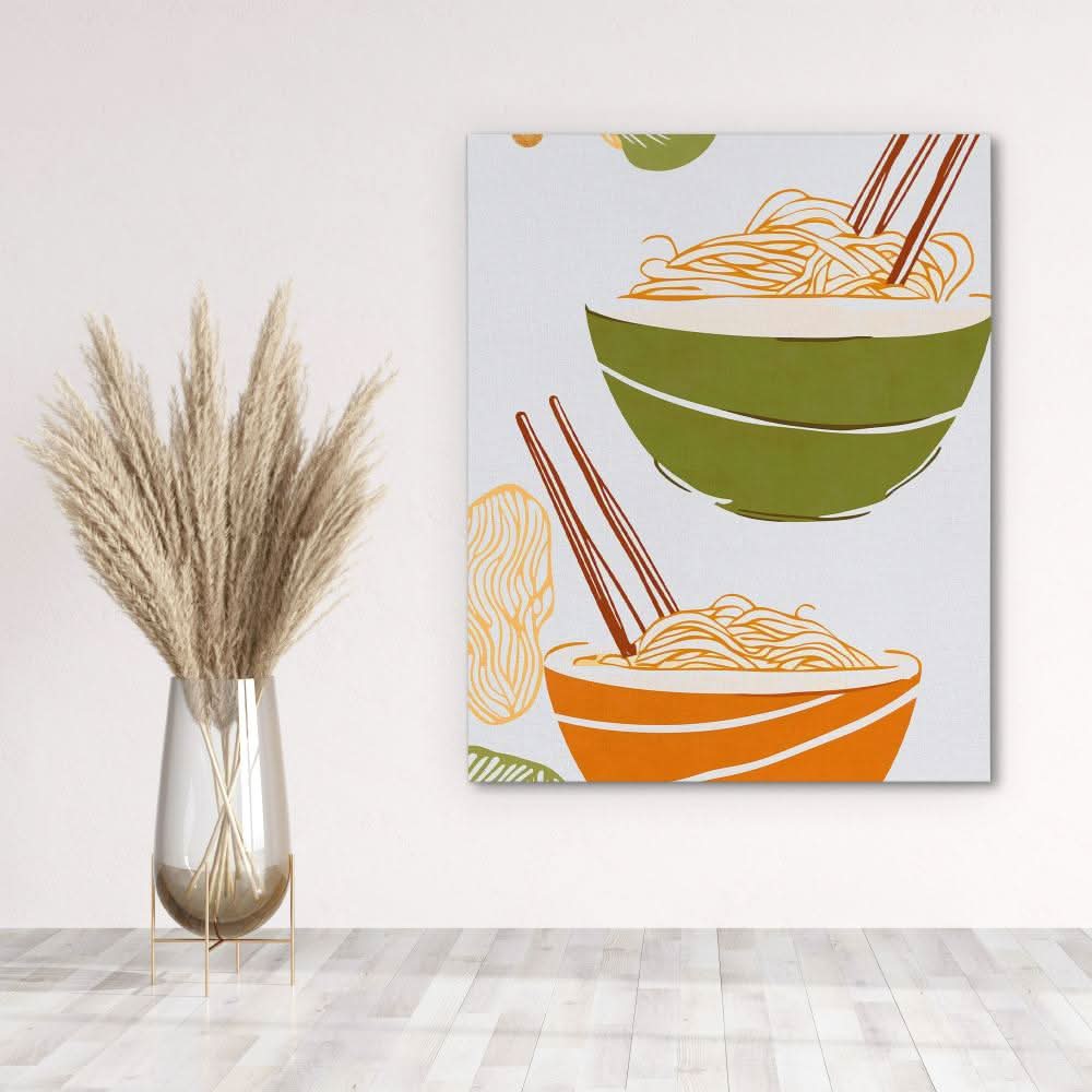 Noodle Dish - Food Art for Dining Room