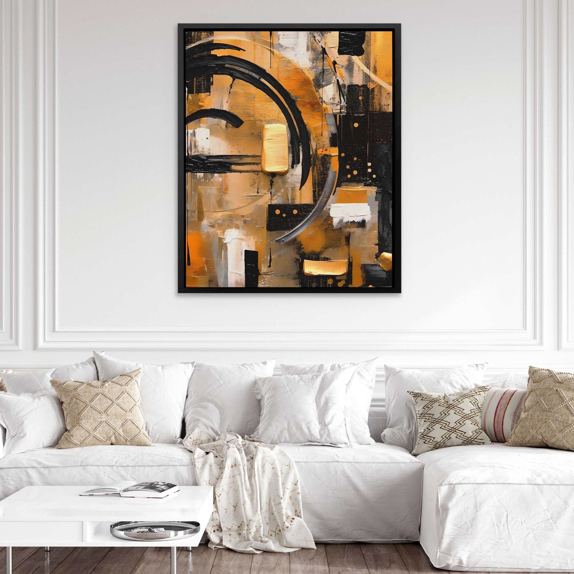 Obsidian Fusion - Luxury Wall Art