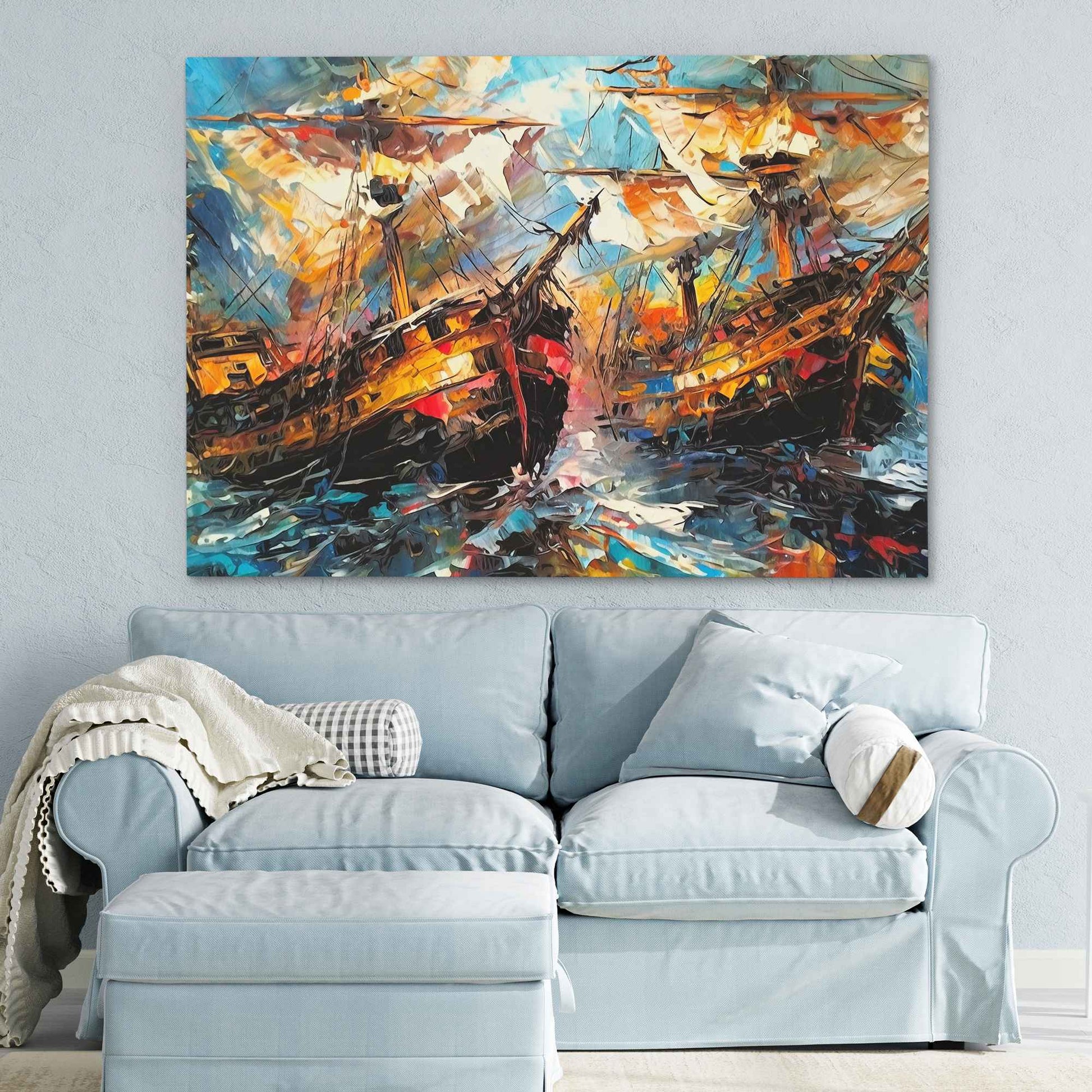 Oceanic Takeover - Luxury Wall Art