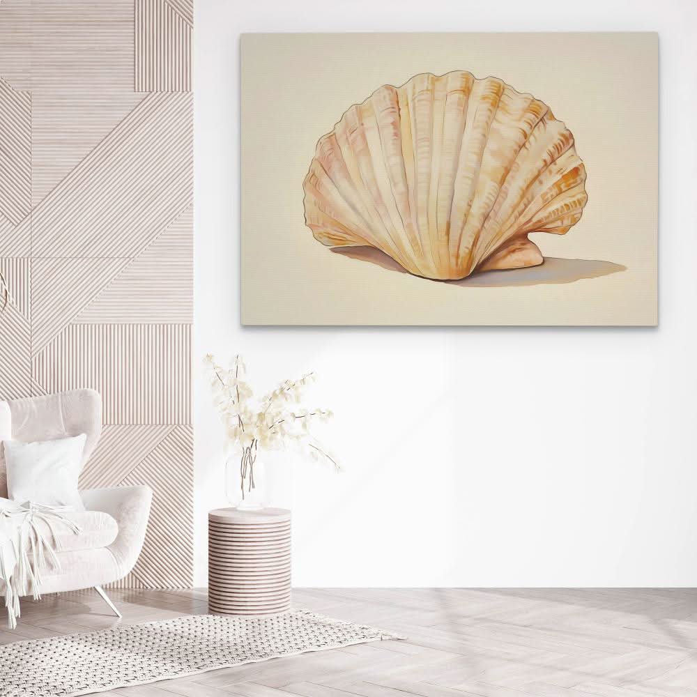 Ocean’s Keepsake - Large Minimalist Canvas Print