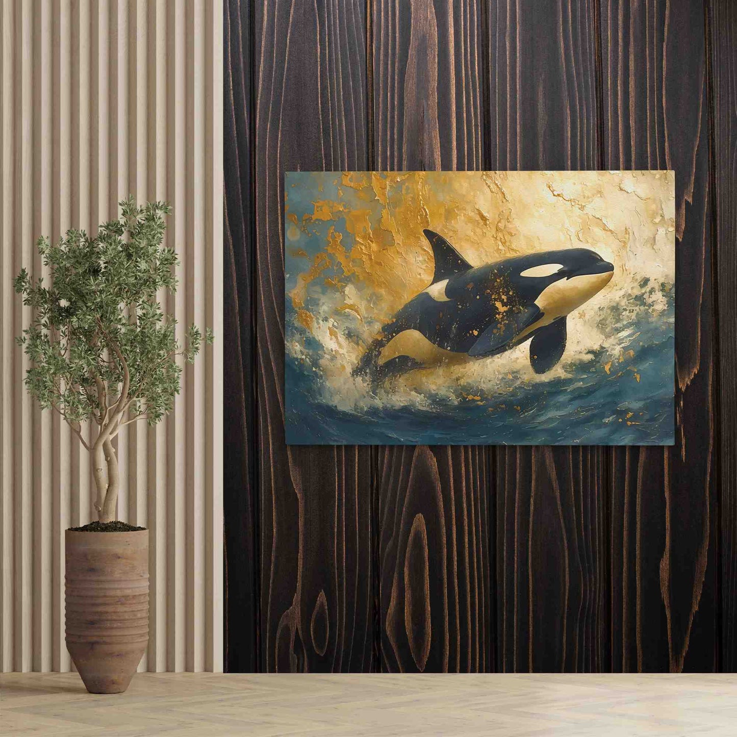 Orca Tide Dancer - Beach House Art