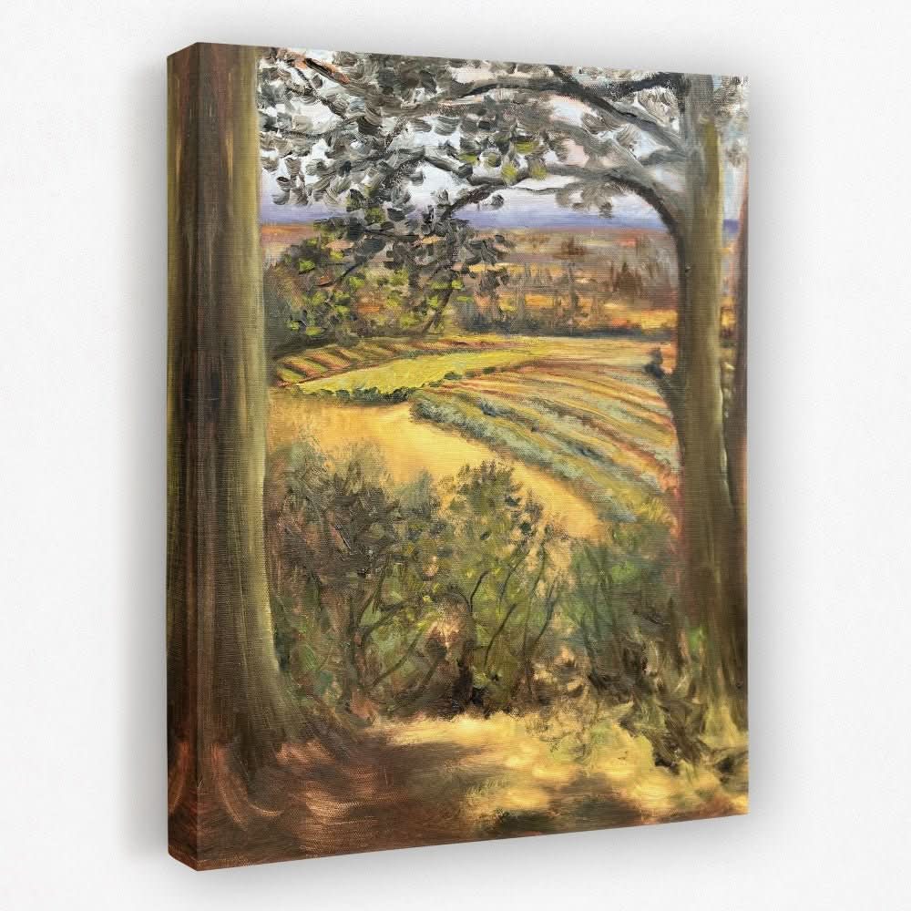 Oregon Vineyard - Country and Farm Canvas Wall Art