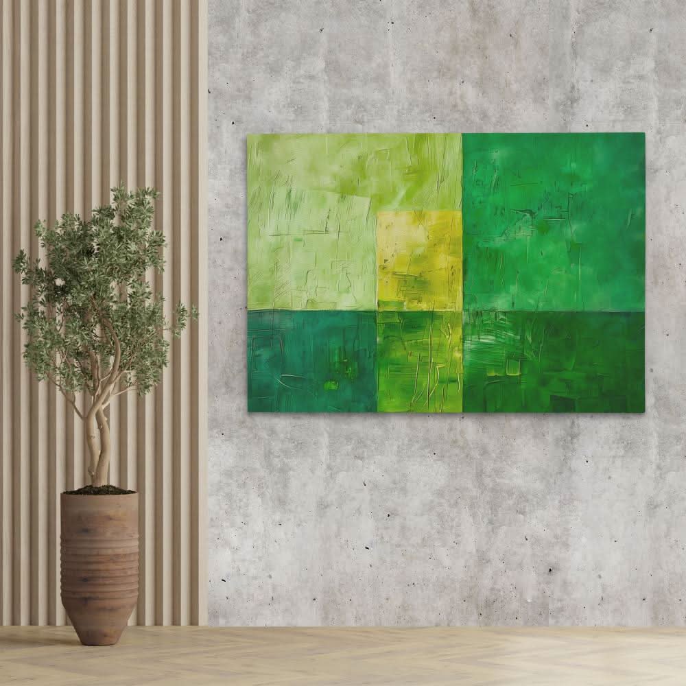 Organic Energy - Large Abstract Canvas Print