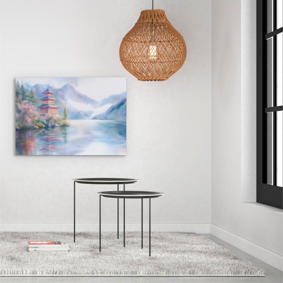 Pagoda’s Tranquil Time - Wall Art Print