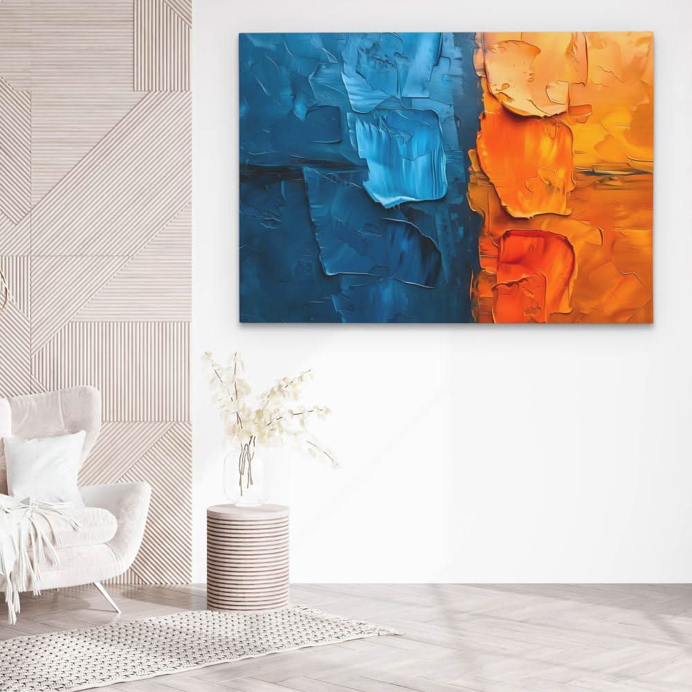 Paint Chunks - Framed Wall Art