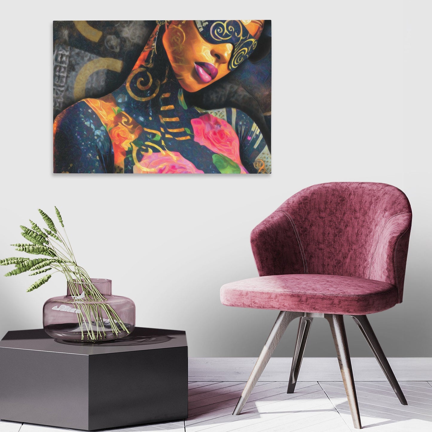 Painted Soul Portrait - Luxury Wall Art