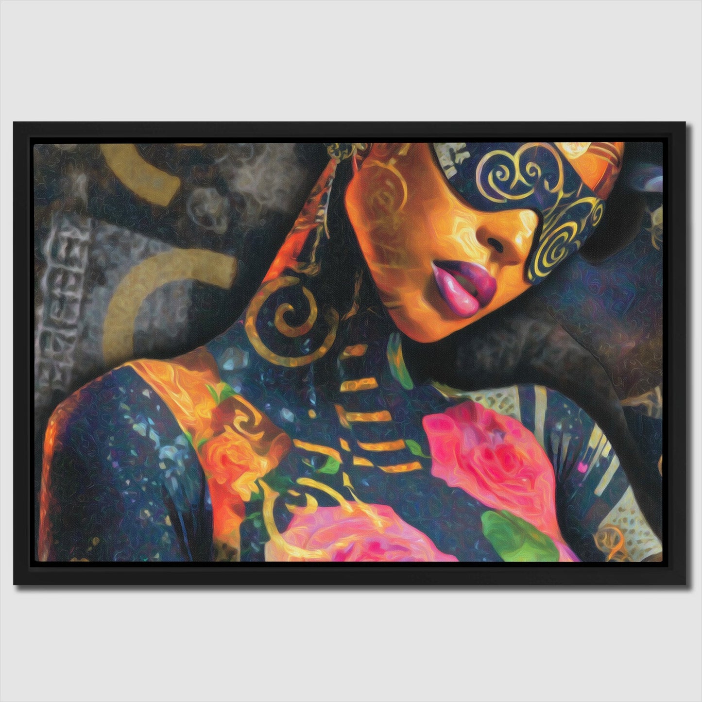 Painted Soul Portrait - Luxury Wall Art