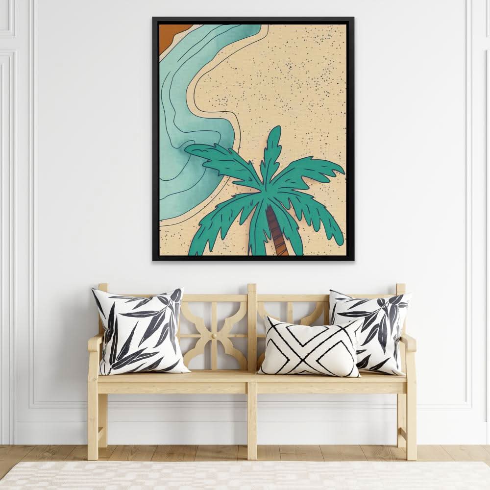 Palm Desert - Modern Canvas Wall Art