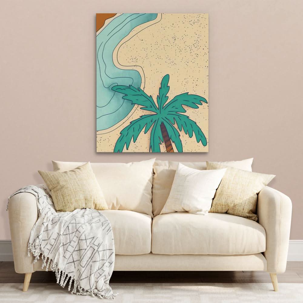 Palm Desert - Framed Art Print