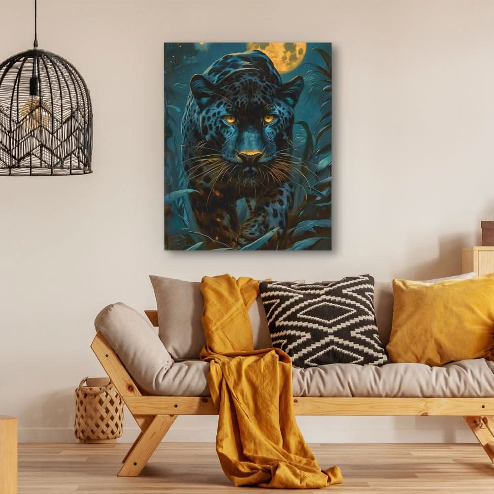 Panther Fury - Animals Art for Bedroom