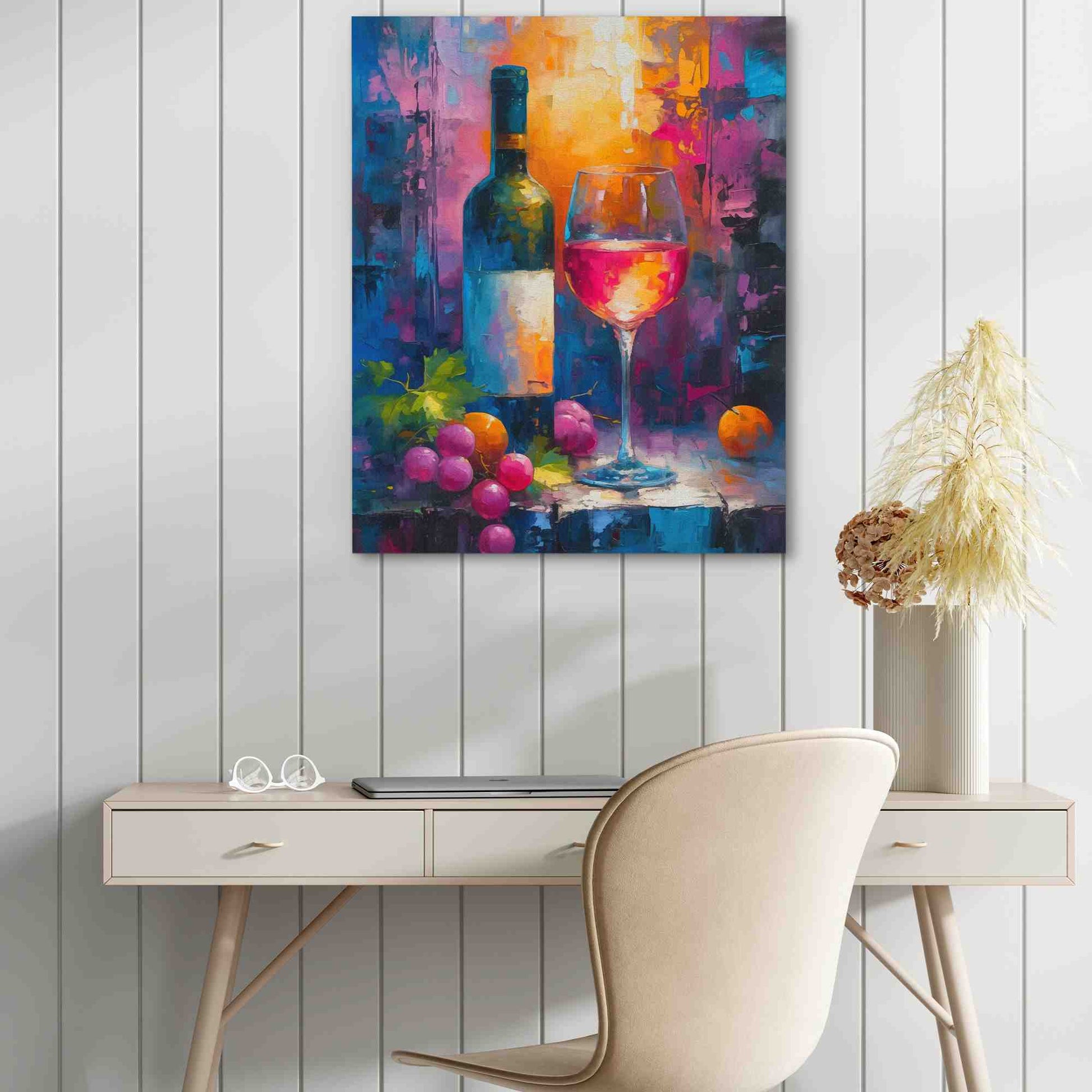 Passionate Wine - Large Canvas Print