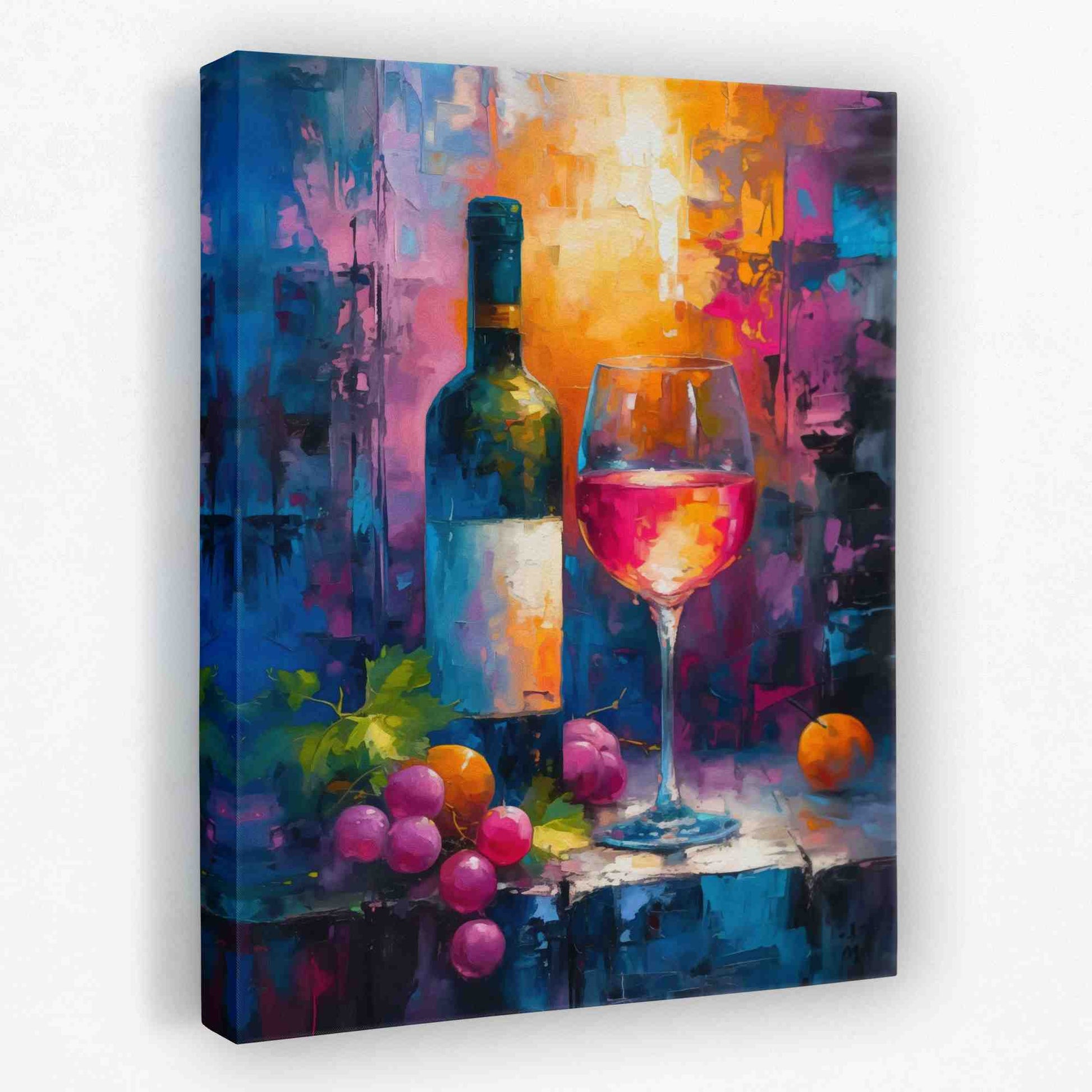 Passionate Wine - Cocktail Canvas Wall Art