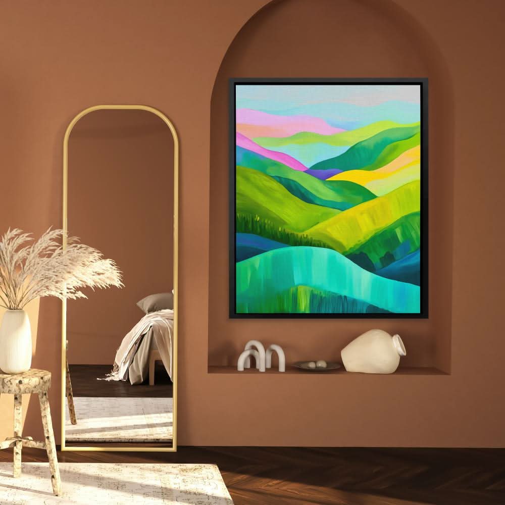 Pastel Dreams - Framed Wall Art