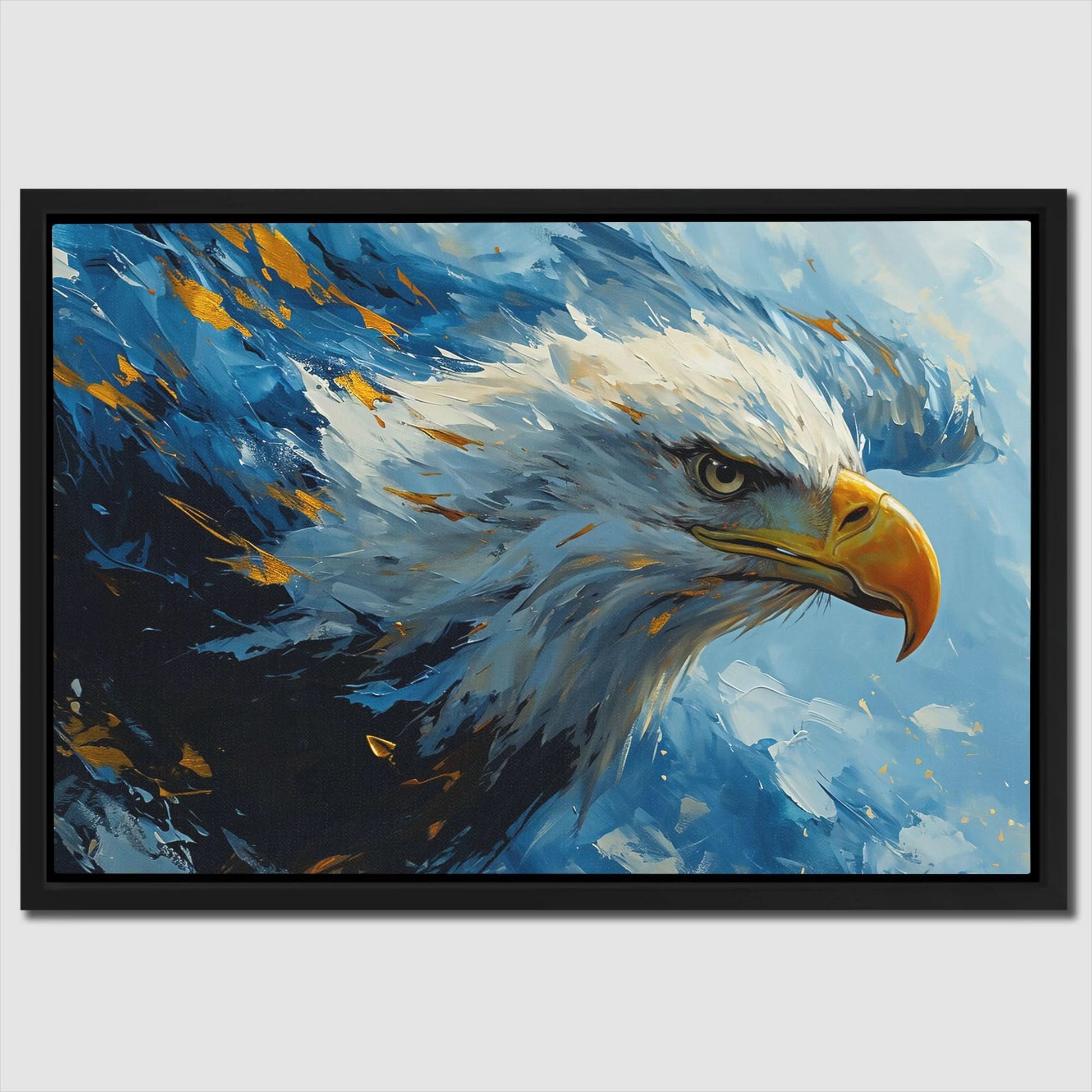 Patriotic Bald Eagle - America Art