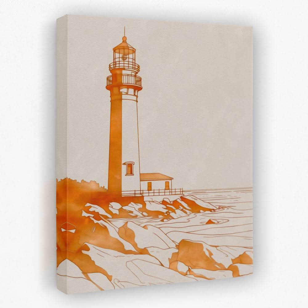 Peaceful Ocean Shore - Beach Canvas Wall Art
