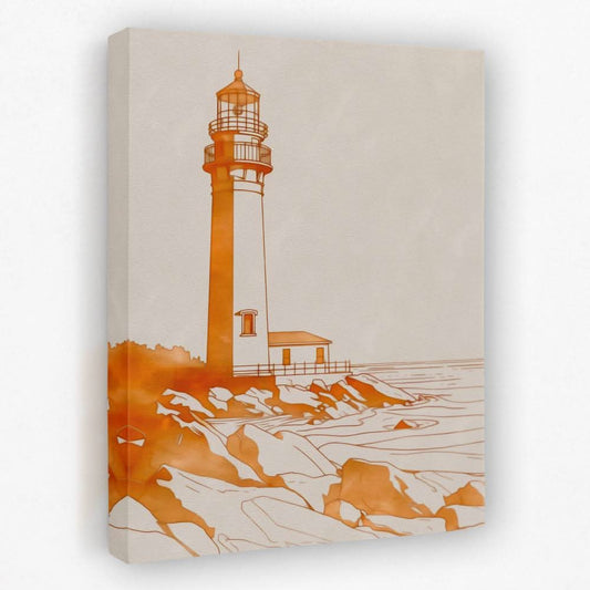 Peaceful Ocean Shore - Beach Canvas Wall Art