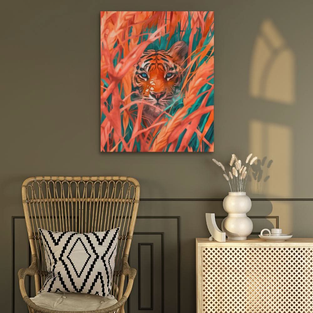 Peaceful Path - Large Maximalist Canvas Print