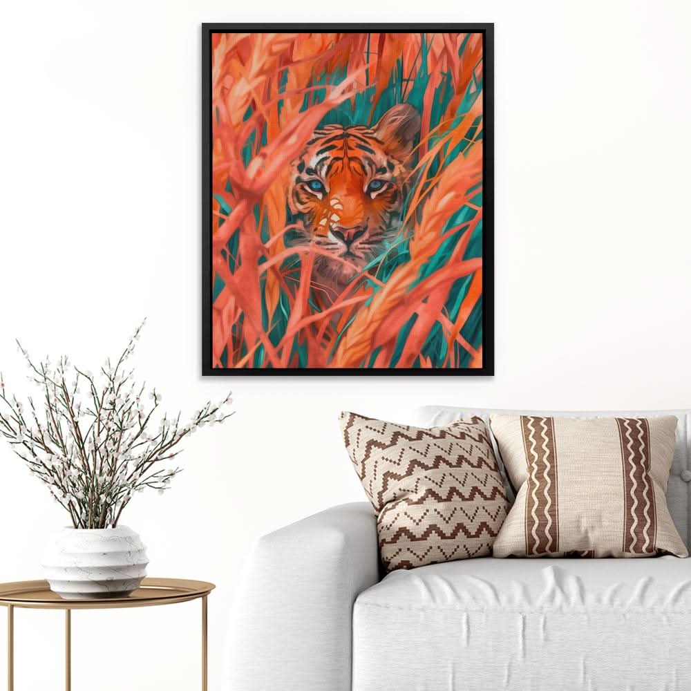Peaceful Path - Colorful Wall Art for Home Office