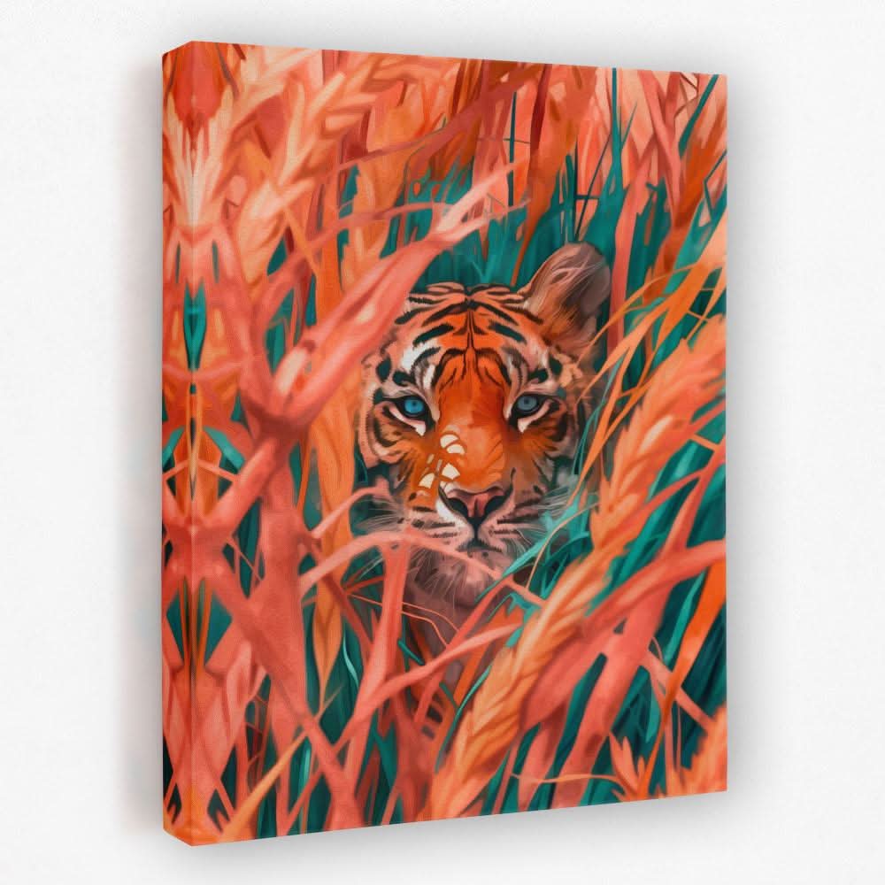 Peaceful Path - Animals Canvas Wall Art