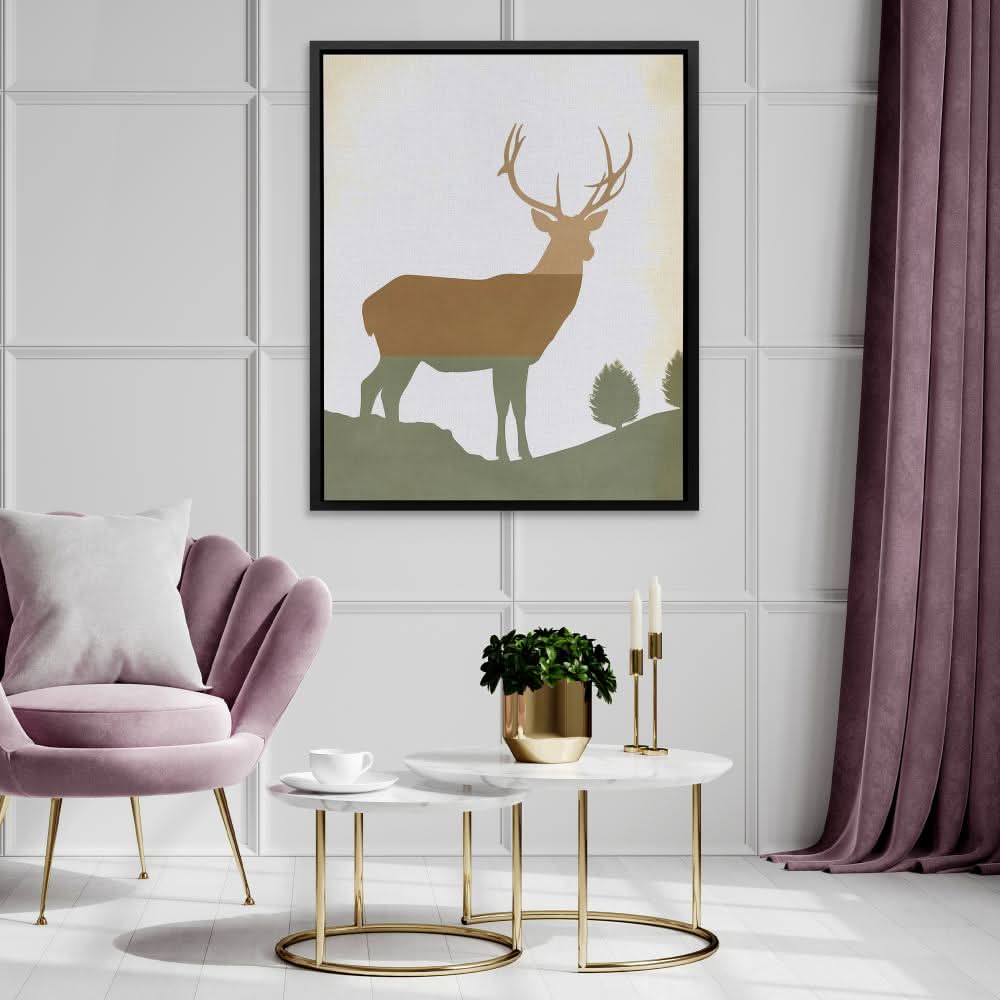 Peaceful Sentinel - Animals Art for Bedroom